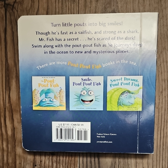 Scholastic The Pout-Pout Fish Adventure Book - Blue and Purple - Picture 3 of 3